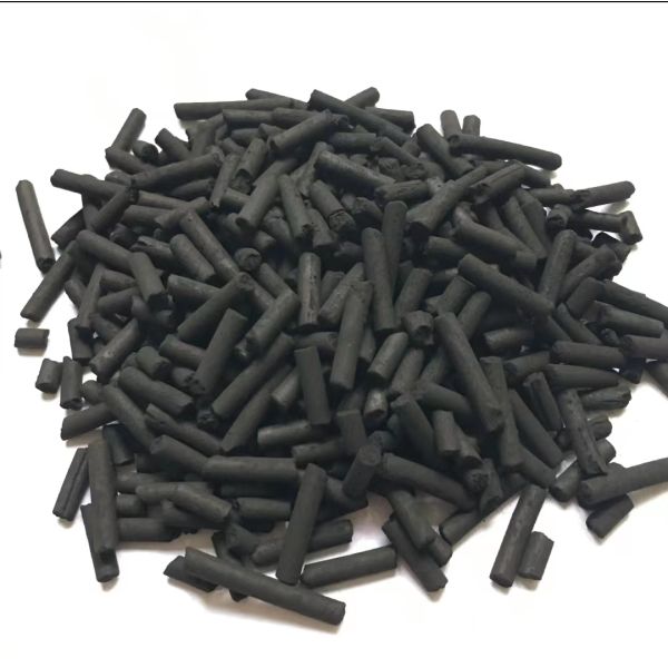 Buy Gold Columnar Air Purification Activated Carbon Adsorbent Variety for Environmental Protection at wholesale prices