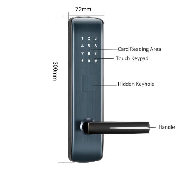 Electronic Safe M1 Password Door Locks Ic Card Door Lock G2 Gateway