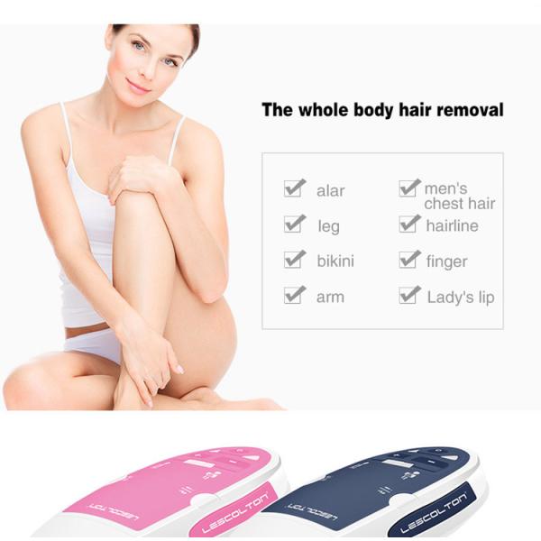 Painless Epilator Home Beauty Machine IPL Laser Hair Removal Lescolton T006