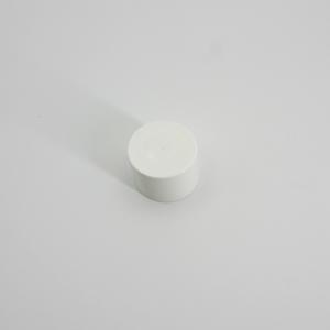 Cylinder 24mm White Flip Top Lid For Cosmetic Package
