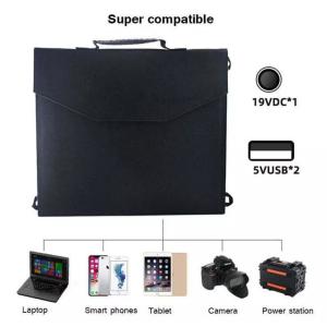 MWT Flexible Portable Output Solar Panel Folding Power Bank For Iphone