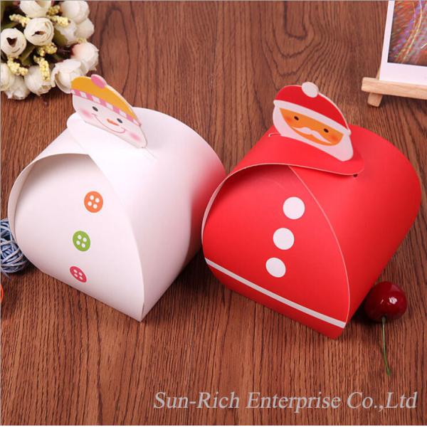 Buy Wholesale DIY New Design Paper Christmas Candy Box Gift box at wholesale prices