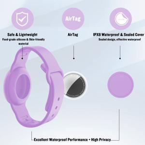 Waterproof Silicone Airtag Bracelet