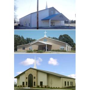 Durable Versatile Prefabricated Steel Church Buildings High Effective