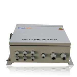 3 String PV Combiner Box Lighting Protection For Solar Power System