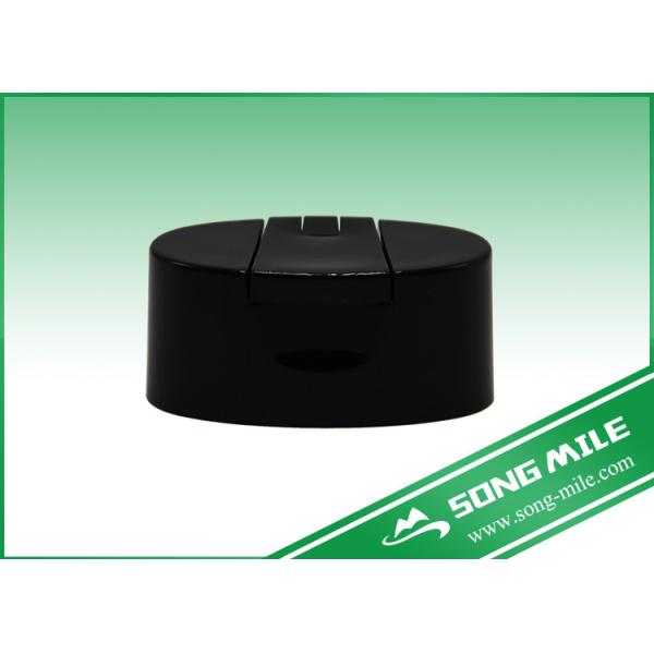 Buy 28mm PP Black Oval Plastic Cap for Shampoo Bottle at wholesale prices