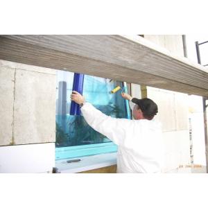 Removable Blue Surface Glass Window Protection Film Polyethylene Window Masking