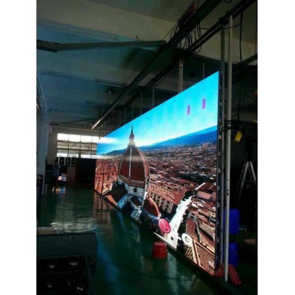 Outdoor Advertising Led Display / Led Video Wall Hire , Perfect Color Consistency