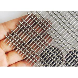 Interior Woven Ss 316 Metal Steel Crimped Wire Mesh Decoration Building Facade