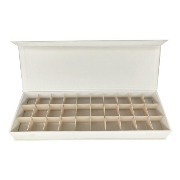 Rectangle Custom Velvet Chocolate Truffle Bar Packaging Gift Box for Your