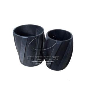 China Low Friction Casing Spiral Vane Slip On Centralizer on sale