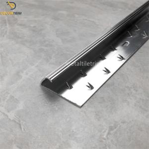 Bright Silver Surface Treatment Carpet Transition Strip Aluminum Carpet Edge