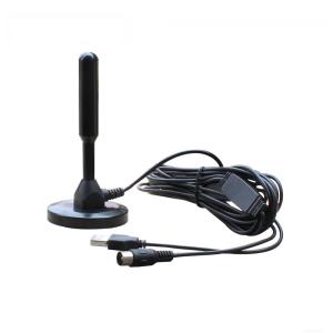 HD Stacker VHF/UHF/FM/Digital F male IEC Black ABS HDTV TV Antenna