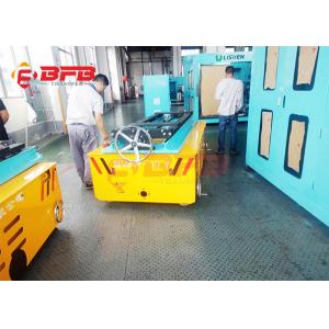 SGS Battery Solid Wheels 20m/Min 65T Rail Transfer Cart