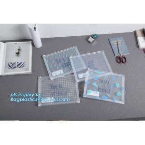 metallized film bottom loaded slider zipper packaging gloss finishing bag,
