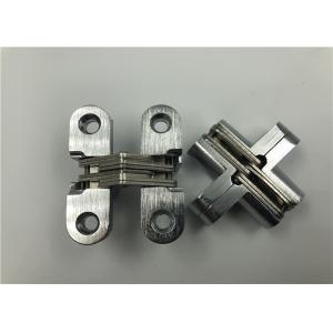Fire Protection SOSS Invisible Hinge With Satin Chrome Surface Finish