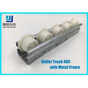 Slider Roller Track Type 40C Width 40mm Metal Frame for Conveyors and Flow Rack