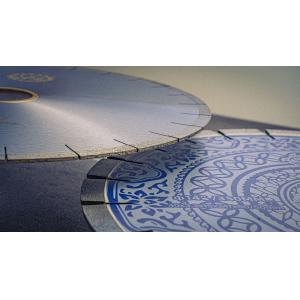 ARC Shape Diamond Metal Powder 350mm Blade for Lazer Bridge Granite Tile Cutting