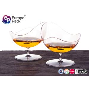 Special Shape 50ml Food Disposable Plastic Dishes PS Environmental Friendly