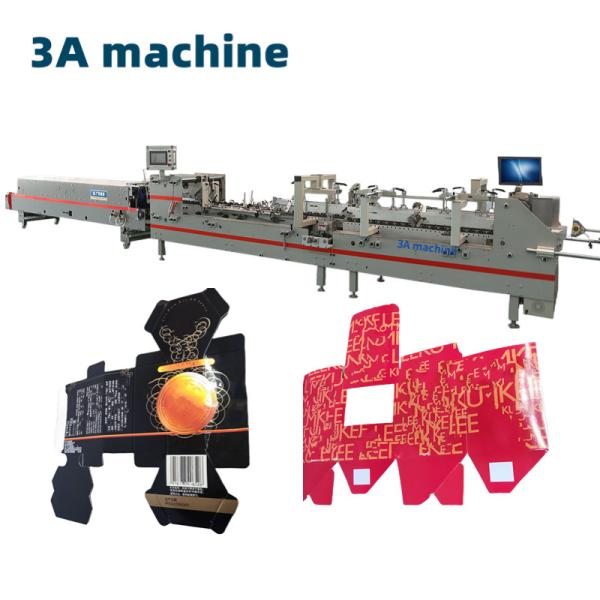 Buy 800AG-2 Automatic Bottom Lock Folder Gluer with Speed Flexo-Printer-Folder-Gluer zh700d at wholesale prices