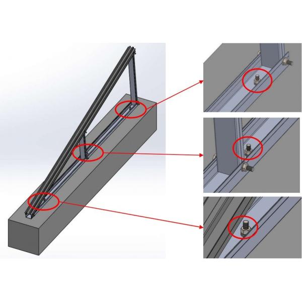Structure home system solar panel Ballasted Solar Mounting Systems solar