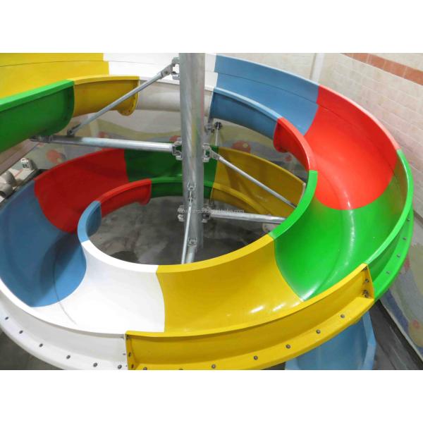 Fiberglass Swimming Pool Slide Playground Water Sports And Entertainment Play Equipment Outdoor