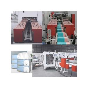 Quality Facial Tissue Making Machine with 5 Lines Production High Daily Output 120m/min Speed for sale