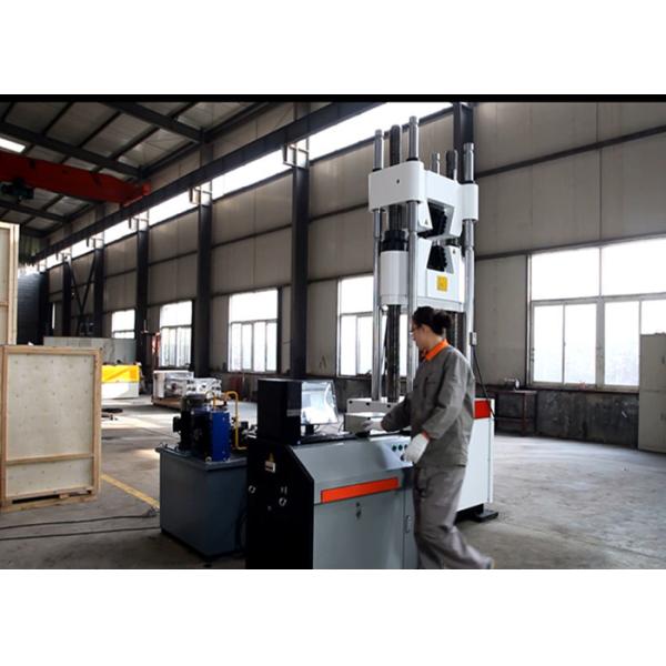 Steel Rebar Servo Hydraulic Universal Testing Machine 2000KN Test Of Metallic Material