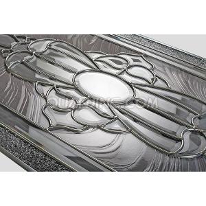 China brass decorative glass panel in doors &windows on sale