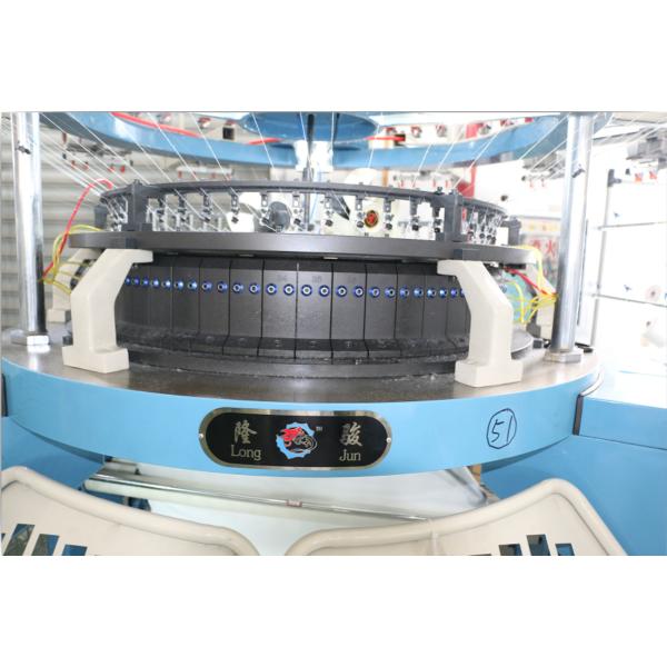 RPM30 Single Jersey Circular Knitting Machine Easy Adjust Different Density