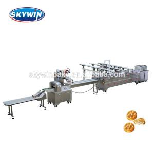 Automatic 8mm Thickness Sandwich Biscuit Making Machine PLC Controlled