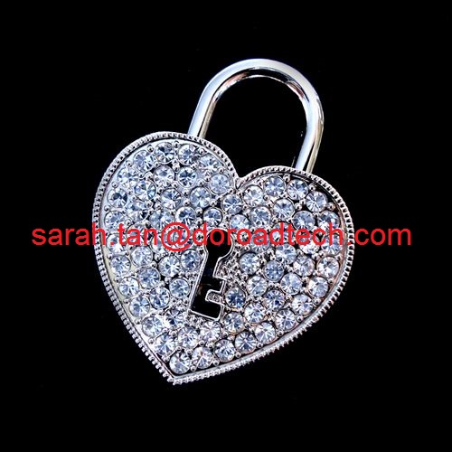 Buy Heart-shaped Cute Metal Jewelry USB Flash Drive at wholesale prices