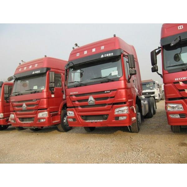 Sinotruk howo 371HP Diesel tractor truck head 6x4 with HW76 cab with JOST saddle