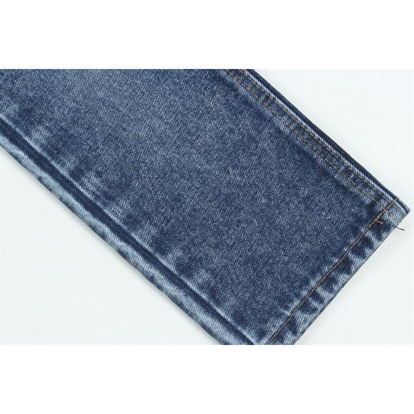 190cm 14oz 100% Cotton Indigo Blue Rigid Denim Fabric For Jeans Eco Friendly