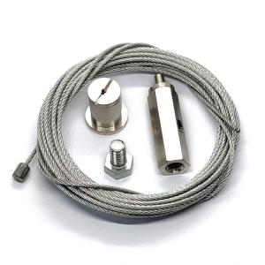 Stainless Steel LED Lighting Suspension Kit for Panel Lights