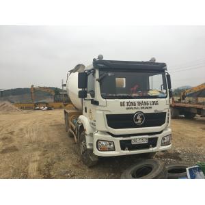 White SHACMAN H3000 Cement Mixer Lorry 6x4 336HP Concrete Mixer Lorry