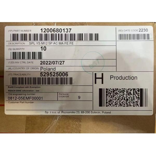 Buy Integrated Circuit Chip 1200680137 4A 36V Circular Connector Adapters at wholesale prices