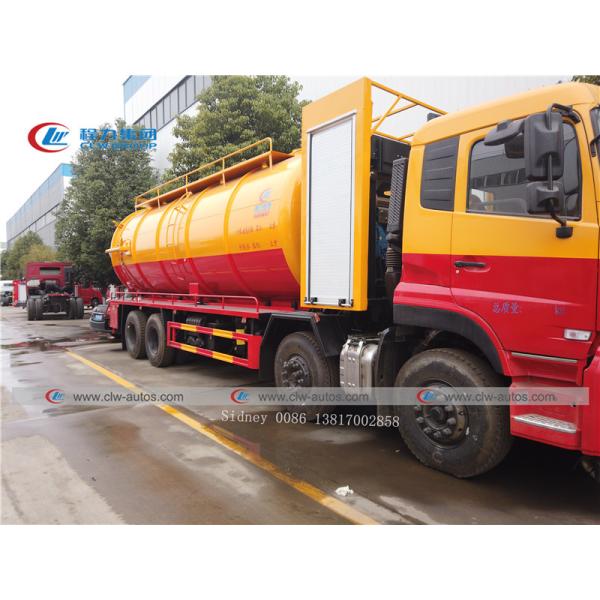 8X4 Dongfeng Kinland 25m3 Sewage Drainage Truck