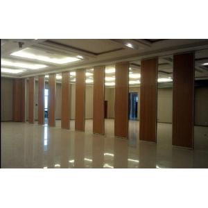 Gymnasium Operable Partition Walls Panel System / Removable Sliding Partition