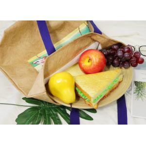 Waterproof Tyvek Fabric Recyclable Tote Bag DuPont Material High Capacity