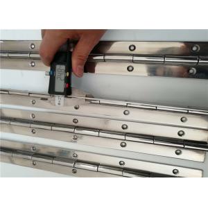 316 Stainless Steel Piano Hinge Heavy Duty Continuous Hinge Fireproof