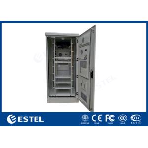 2100mm Galvanized Steel Outdoor Equipment Enclosure Double Door