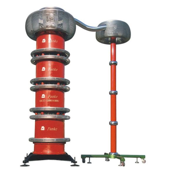 Vertical AC Resonant Test System , AC High Voltage Tester With Variable