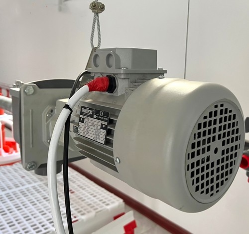 Gear Drive Engine Motor Poultry Farm Parts 1.1kw