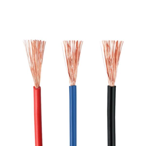 PVC Jacket and Insulation Material Wire Manufacture for Ho5v k 0.5mm2 0.75mm2 1.5mm2 Flexible Solid Copper Wire