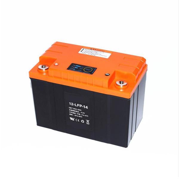 2500mah Lithium Iron Phosphate Motorcycle Battery 12.8V