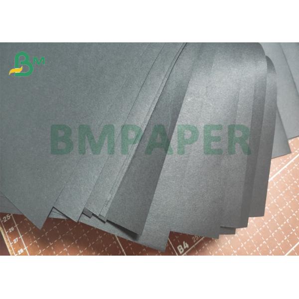 Black cardstock paper