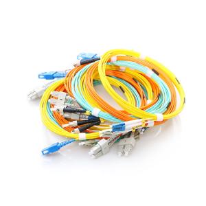 Low Insertion Loss 3m Fiber Optic Patch Cable