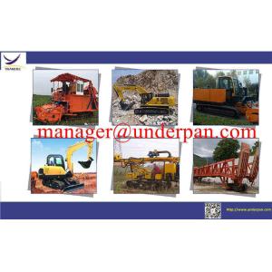 Custom hydraulic crawler steel track undercarriage manufacturer with slewing