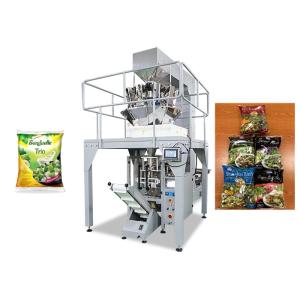 100g Salad Automated Packing Machine Pillow Bag Shape 4000ML Volume